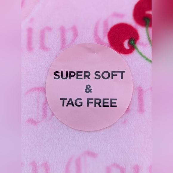 NWT Juicy Couture Girls (2T) Sweetheart Cherry 2-Piece Pyjama/Sleep Set - Picture 9 of 16